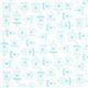 white designer fabric with birds & bird cages from the USA 2