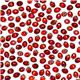 white designer fabric with mini ladybirds 2