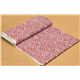 white designer fabric with mini ladybirds 3