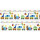 white fabric circus animals in locomotive par Robert Kaufman 3