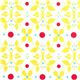 white fabric green flowers leaves Robert Kaufman 1
