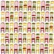 white fabric with chairs Realizzato da Robert Kaufman 2