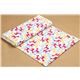 white fabric with dotted horses par Robert Kaufman USA 3