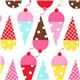 weißer Stoff mit Eiswaffel von Robert Kaufman 1