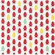 white fabric with red hydrants de Robert Kaufman 2