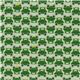 white frogs Kokka oxford cloth fabric kawaii from Japan 2