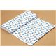 white hedgehog fabric mushroom cloud by Timeless Treasures 3