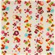 white kawaii Christmas fabric Santa Claus macaroons 2