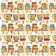 white kawaii animal fabric shopping by Cosmo from Japan 2