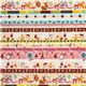 white kawaii fabric Bambi squirrel Eiffel Tower Japan 2