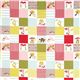 white monaluna organic fabric patchwork squares fox frog 2