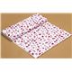 white nail polish designer fabric with hearts from the USA 3