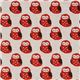 white owls Kokka oxford fabric kawaii from Japan 2