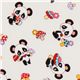 white panda fabric fly agaric de Japónkawaii 1