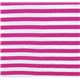 weiss-pinke Streifen Jersey Stoff Michael Miller 2