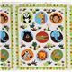 weisser Zoo Tiere Stoff grosses Motiv Robert Kaufman 2