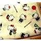 yellow Hello Kitty Fabric bike apple book 0.5m 1