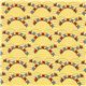 yellow Riley Blake flannel fabric train locomotive USA 2