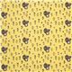 yellow birch raccoon organic fabric from the USA 2