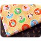 yellow dogs fabric cats heart stars 0.5m 1