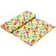 yellow fabric with dotted horses by Robert Kaufman USA 3