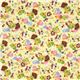 yellow fairy tale oxford fabricHansel & Gretel Kokka 2