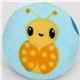 yellow ladybird button Robert Kaufman fabric button 1
