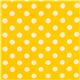 yellow polka dot laminate fabric by Cosmo from Japan 2