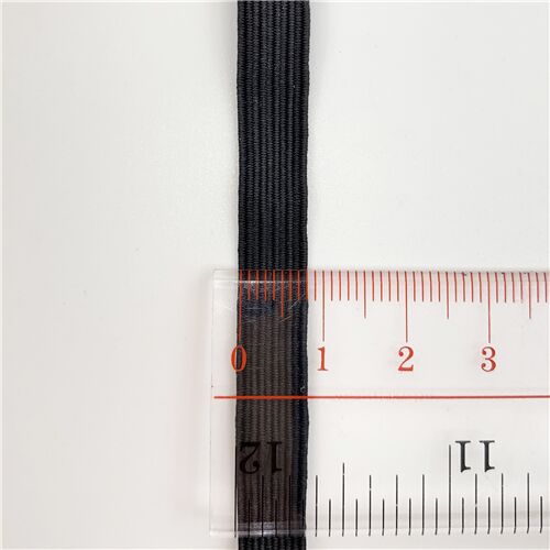 Goma elastica negra - ancho 8 cms