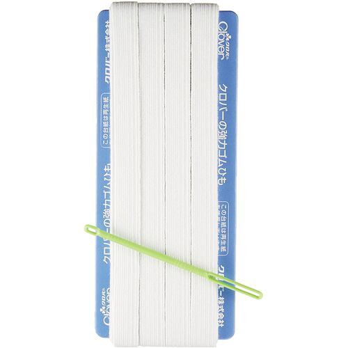 11 mm breite weie Gummikordel von Clover 2