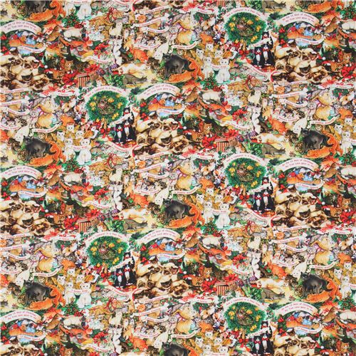 12 Days of Christmas fabric by Robert Kaufman 3