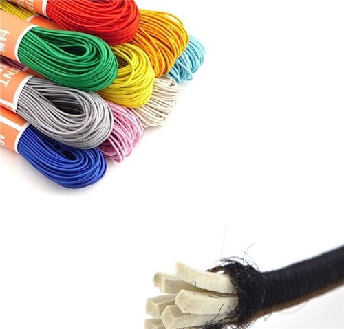 Reflektierende Elastische Kordel, 3 Mm, 9,1 M – Schwarz, Ideal Für Sicherheit & Basteln