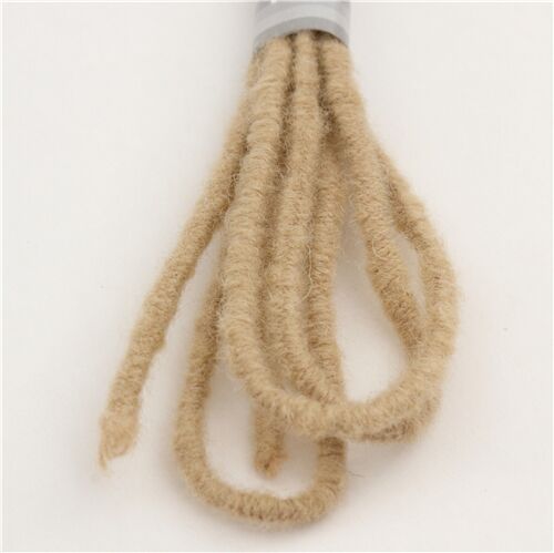 1 m Wollgummikordel aus Japan in Beige 4