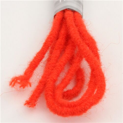 Fil de laine lastique 1 m orange, import du Japon 3