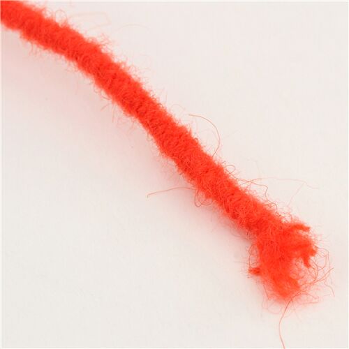Fil de laine lastique 1 m orange, import du Japon 4