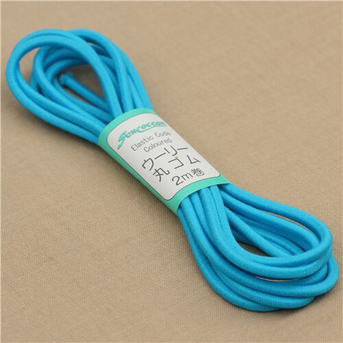 2 Wire Stretch Cord, Blue