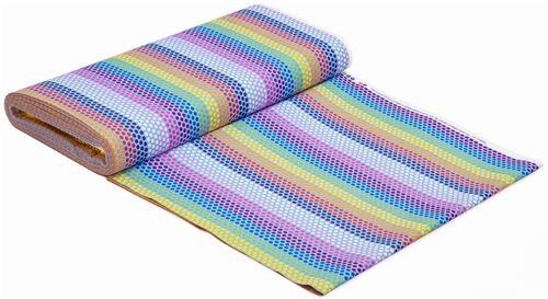 Rainbow Stripe Fabric 100% Cotton Material ** PRIDE ** Multi