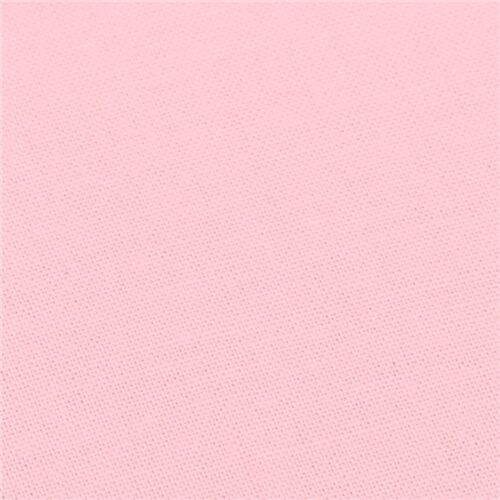 Remnant (12 x 112 cm) - Baby Pink solid Kona fabric Robert Kaufman