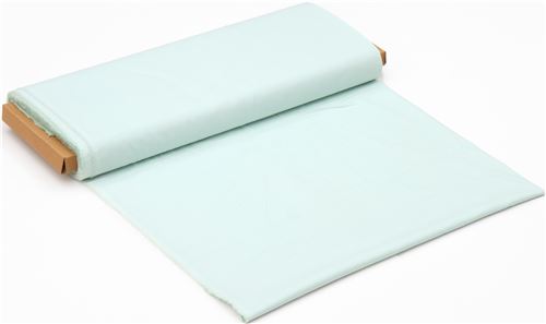 Fat Quarter (50 x 56 cm) - Birch solid light mint green poplin organic fabric 2