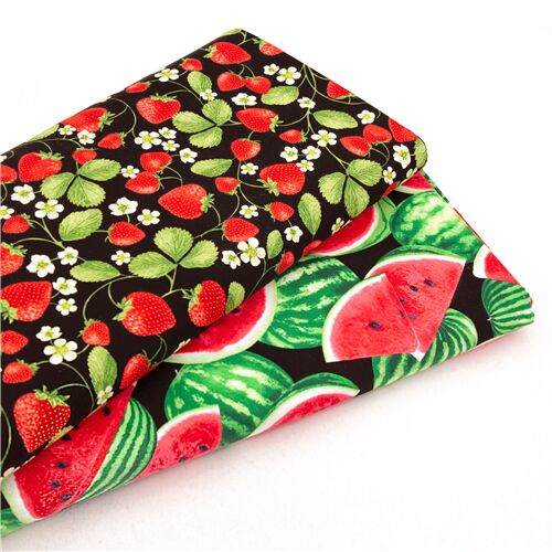 Watermelon Fabric Bundles (10 pieces) by Timeless Treasures (FQ, 1/2 y –  Angels Neverland