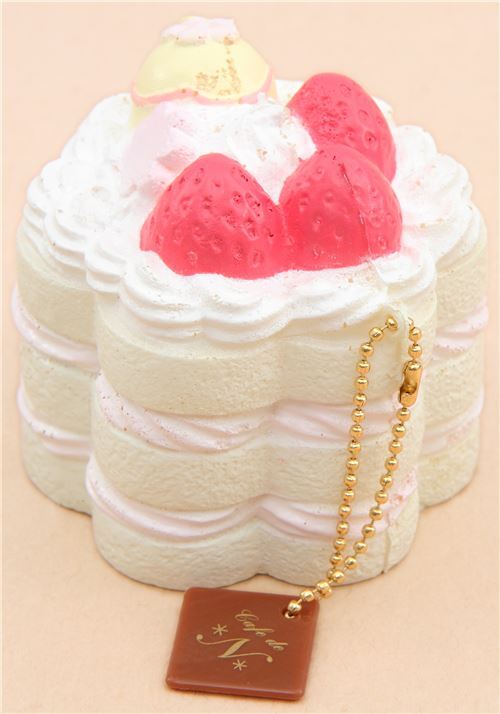 Cafe de N scented light yellow cake food squishy - modeS4u