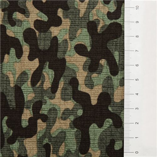 Tissu avec des bois de cerf motif camouflage chasse bois gris marron Fabric  by Sykel Enterprises - modeS4u
