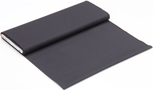 Charcoal solid dark grey Kona fabric Robert Kaufman USA Shadow 2