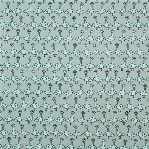 Chorus Line bird pigeon Cloud 9 organic fabric from the USA 2