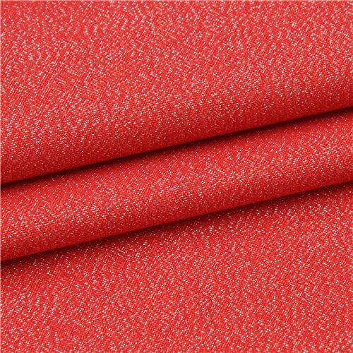 Red Wool Fabric by the Yard