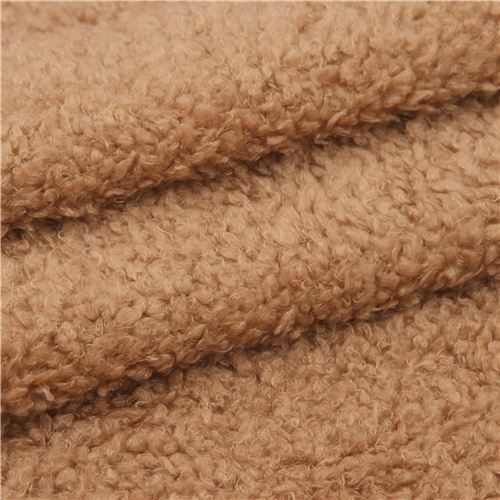 Copenhagen Print Factory brown faux fur fabric - modeS4u