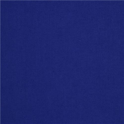 Fat Quarter (50 x 71 cm) - Copenhagen Print Factory tela ecológica lisa en azul oscuro 2