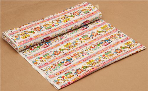 Cosmo animal fabric with candy booths from Japan 3