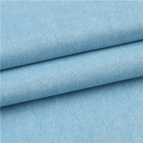 Cosmo Light Blue Double Gauze Fabric Modes4u 1040