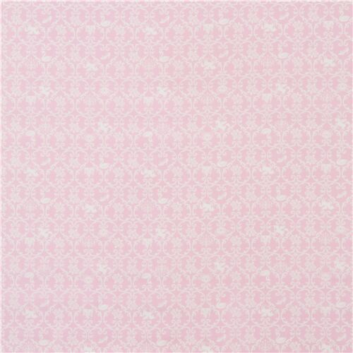 Light Pink Damask Background